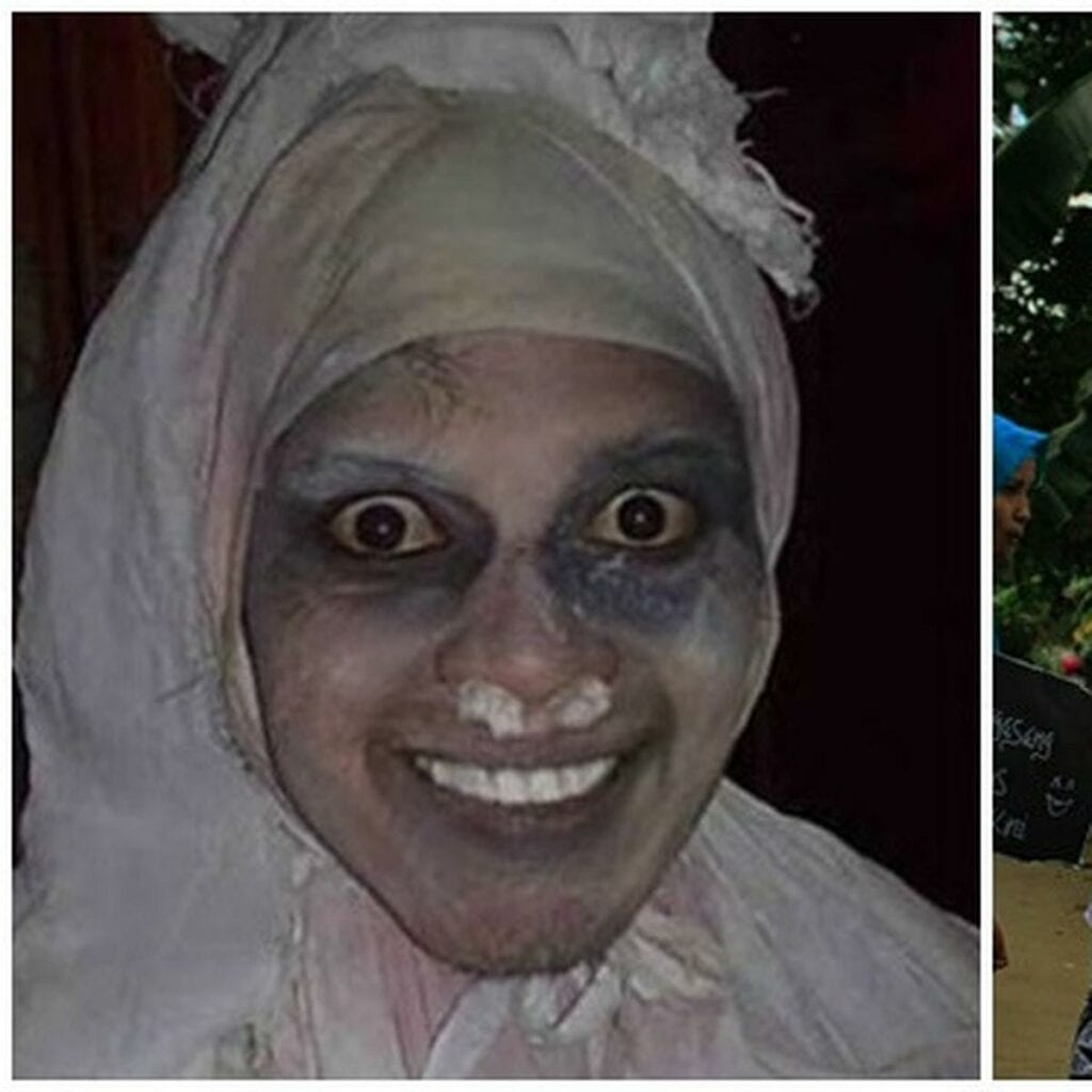 Kumpulan Foto Pocong Asli Serem Banget, Bikin Takut! 17 foto pocong asli