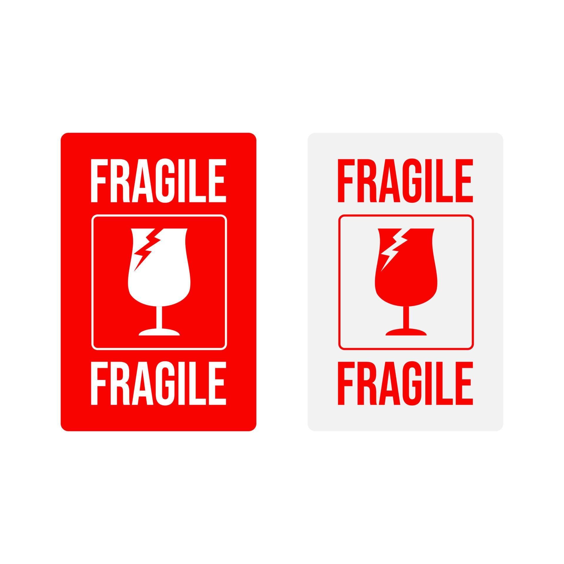 fragile logo