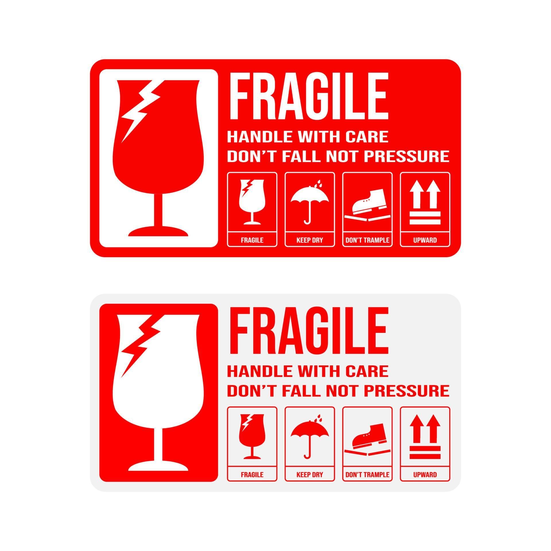 fragile logo