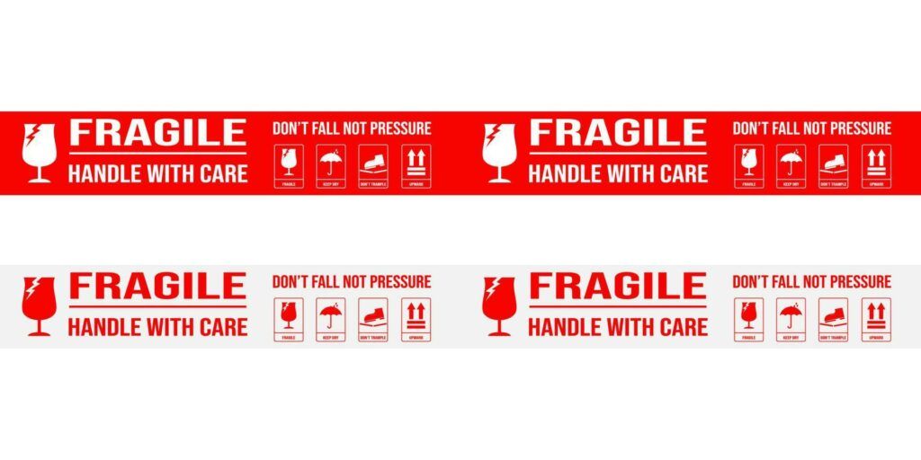 fragile logo