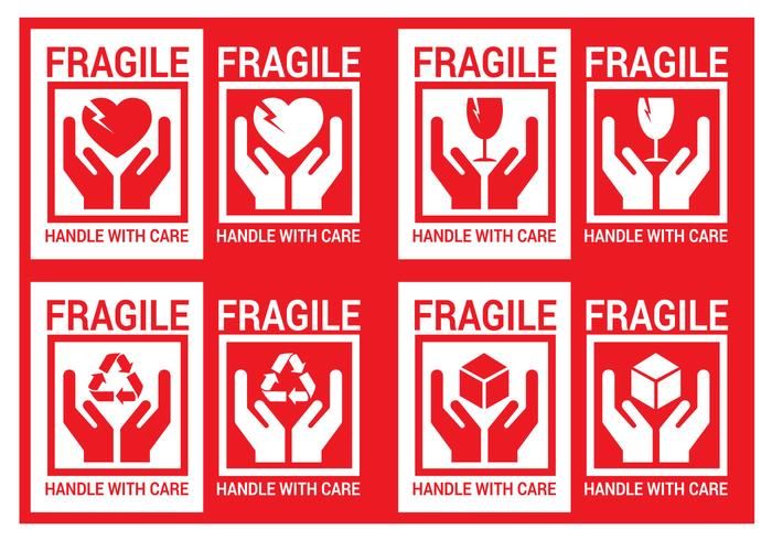 fragile logo