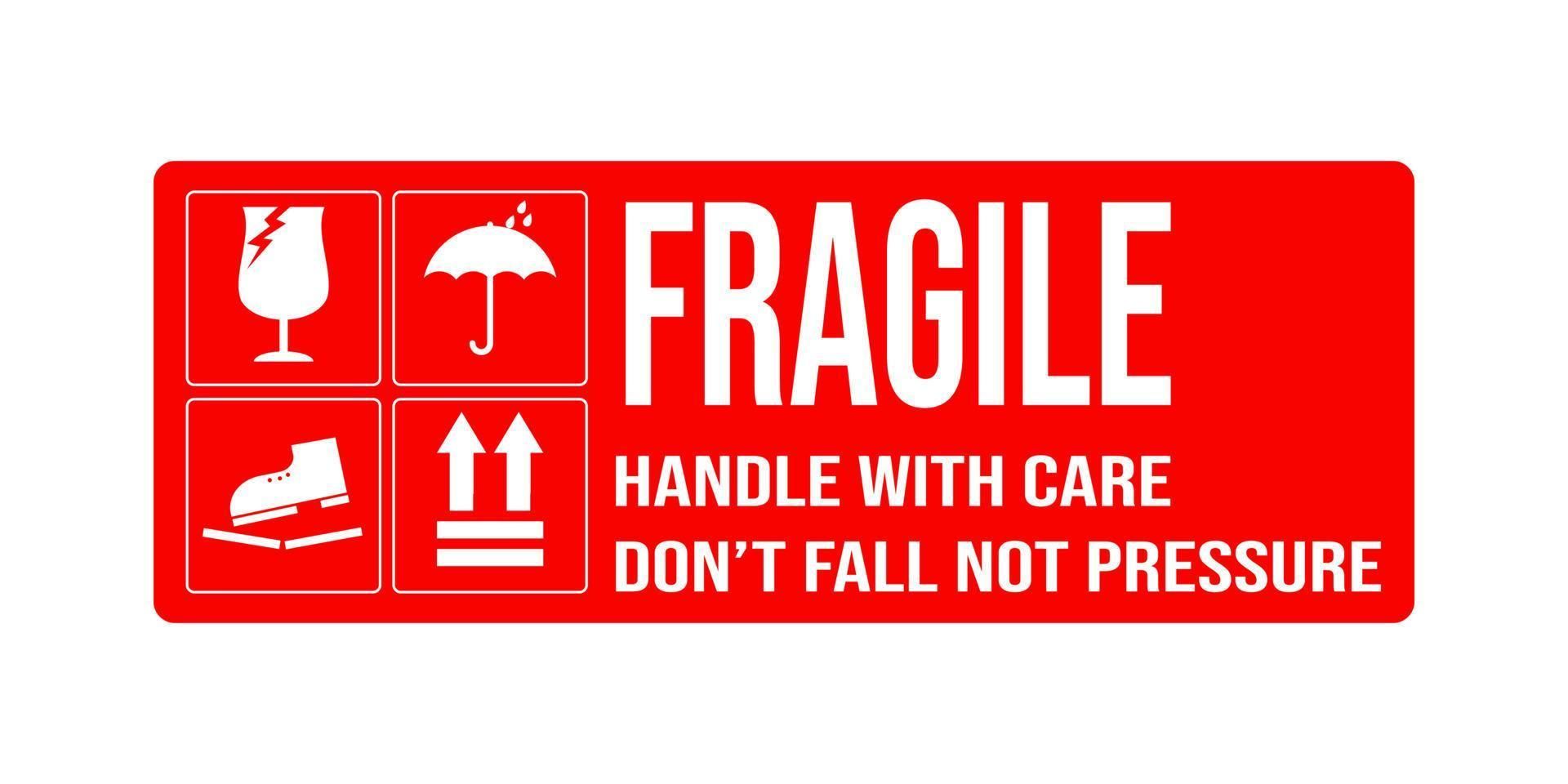 fragile logo