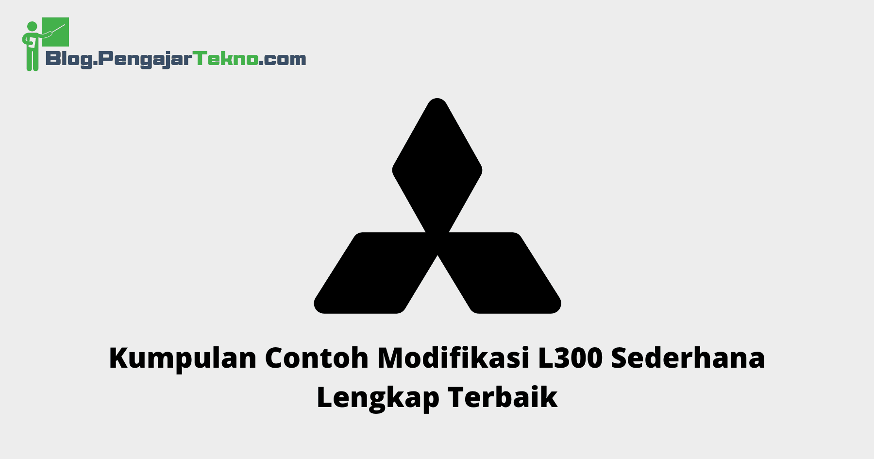 modifikasi l300 sederhana