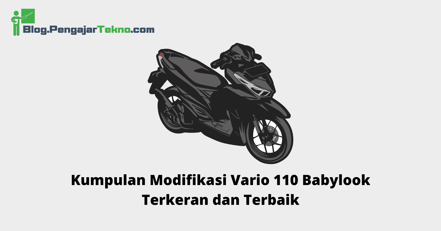 modifikasi vario 110 babylook