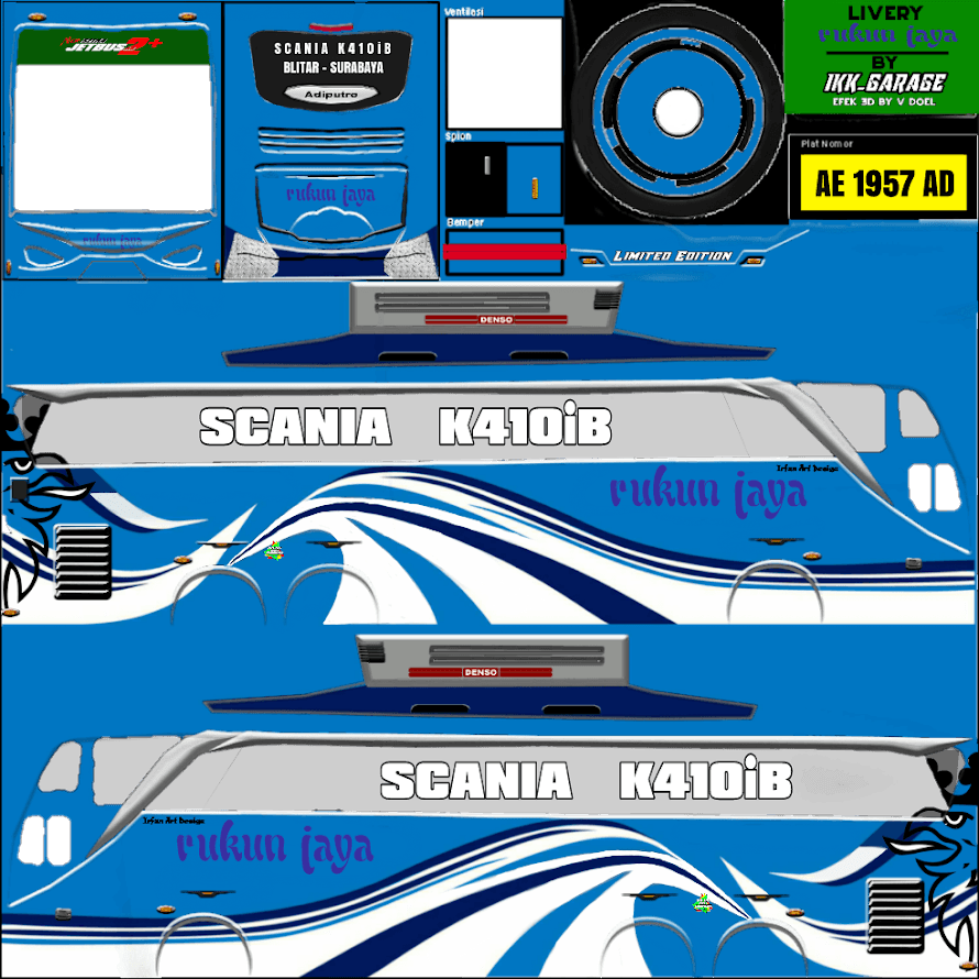 Kumpulan Livery Bussid SHD Tronton Terbagus dan Keren 2 livery bussid shd tronton