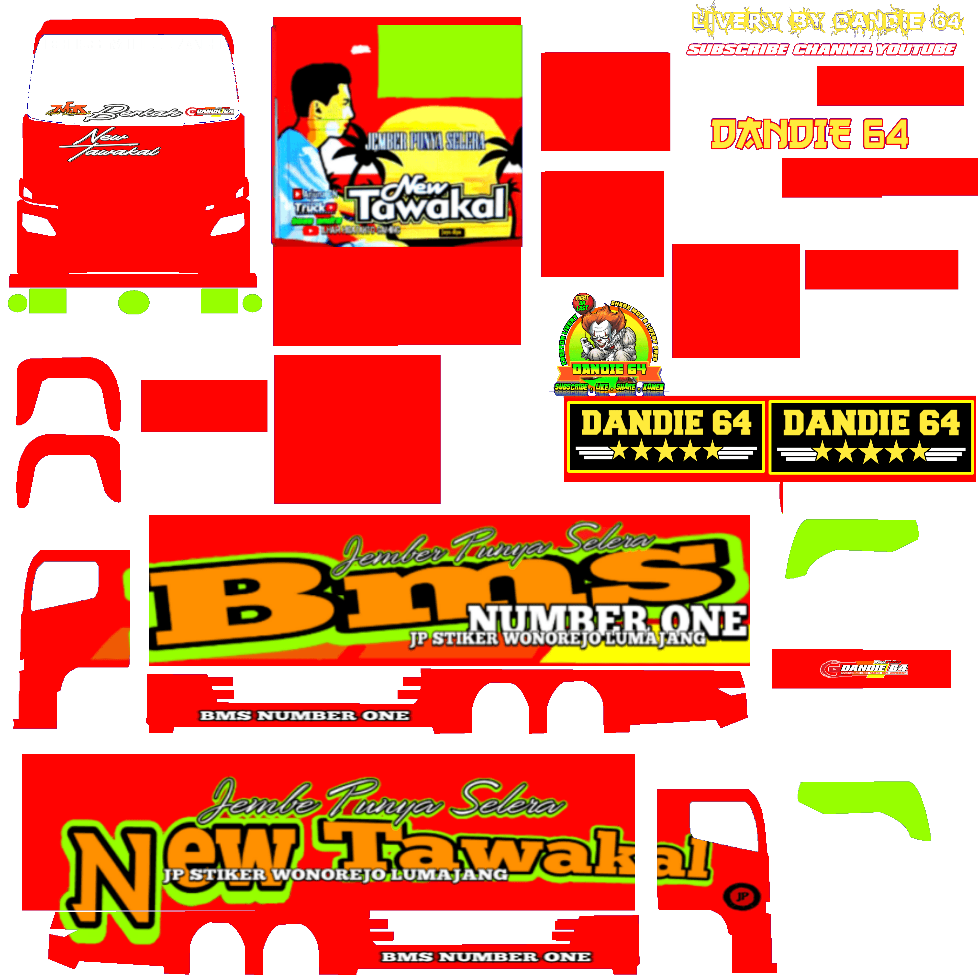 livery dump truck hino 500 bussid