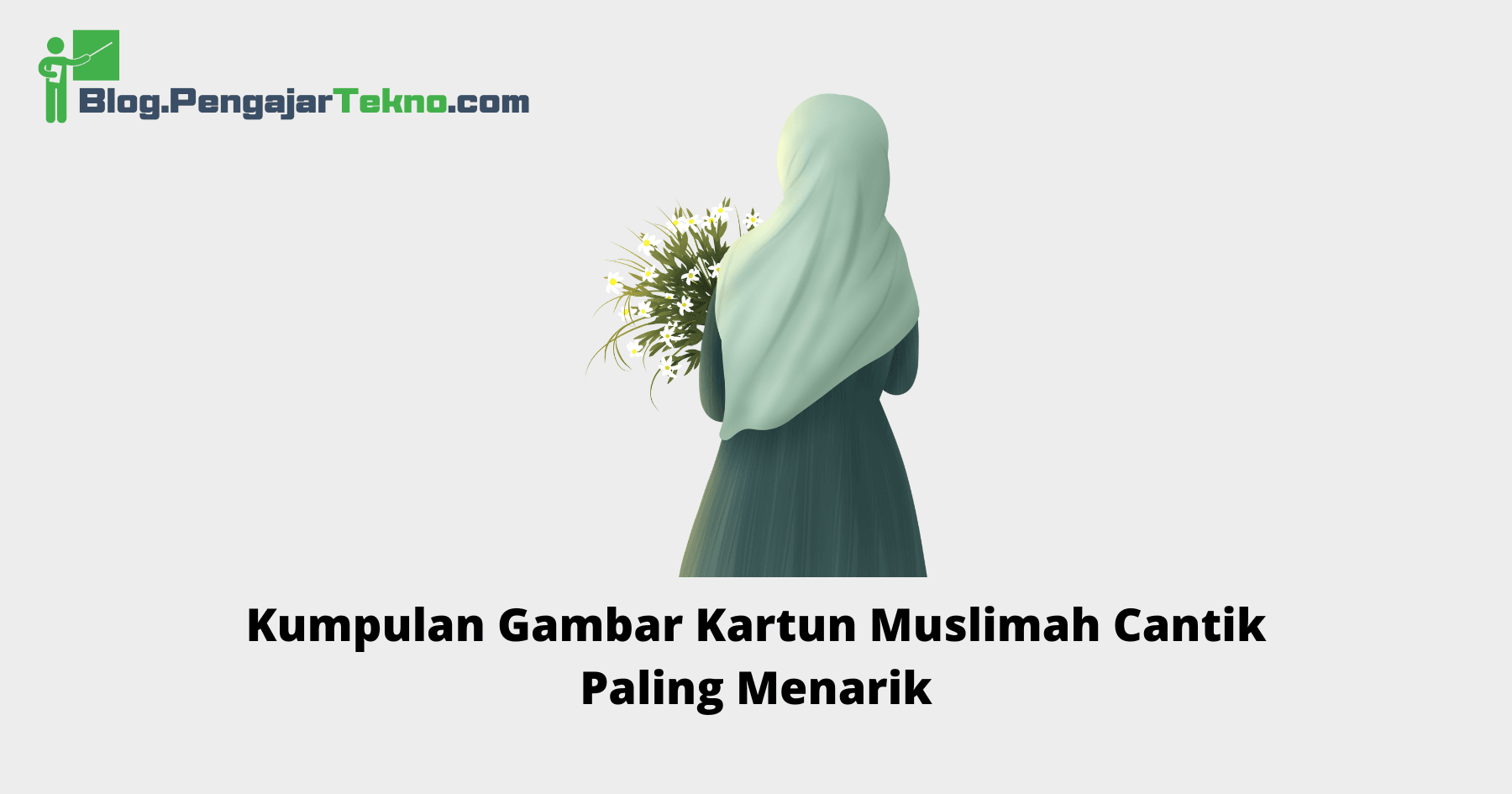 Gambar Kartun Muslimah Cantik