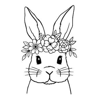 Kumpulan Gambar Mewarnai Kelinci Terbagus dan Terlengkap 22 Gambar Mewarnai Kelinci