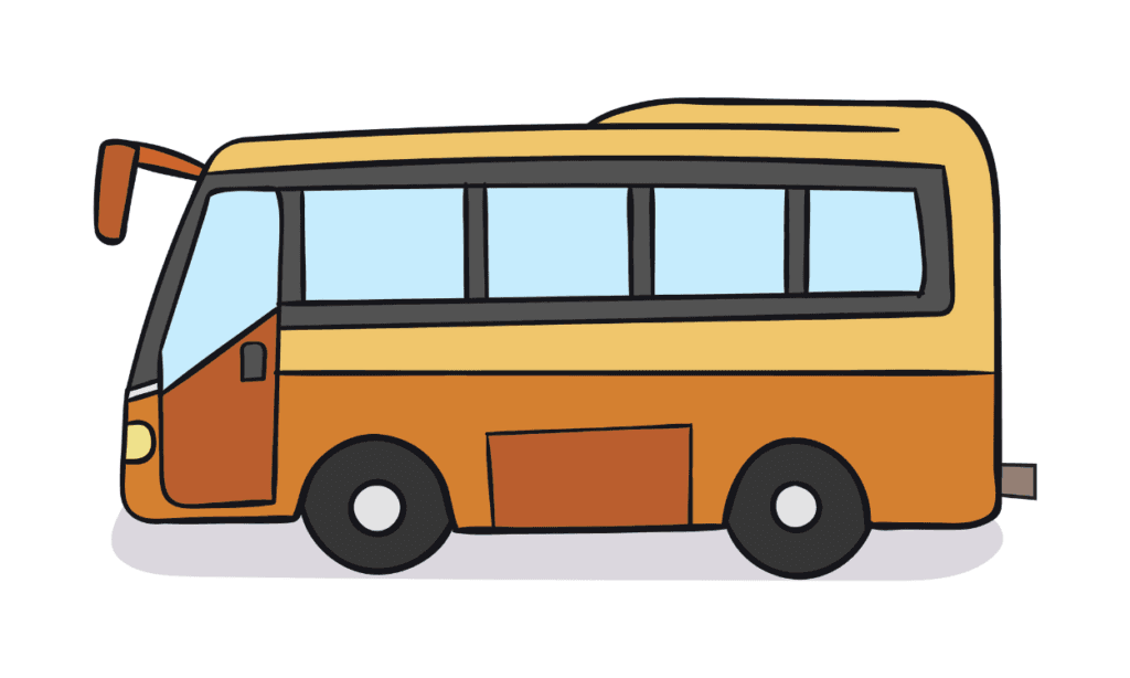 Kumpulan Gambar Bus Kartun Terbagus dan Terlengkap Untuk Kamu 12 Gambar Bus Kartun