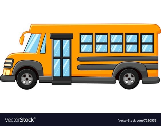 Kumpulan Gambar Bus Kartun Terbagus dan Terlengkap Untuk Kamu 25 Gambar Bus Kartun