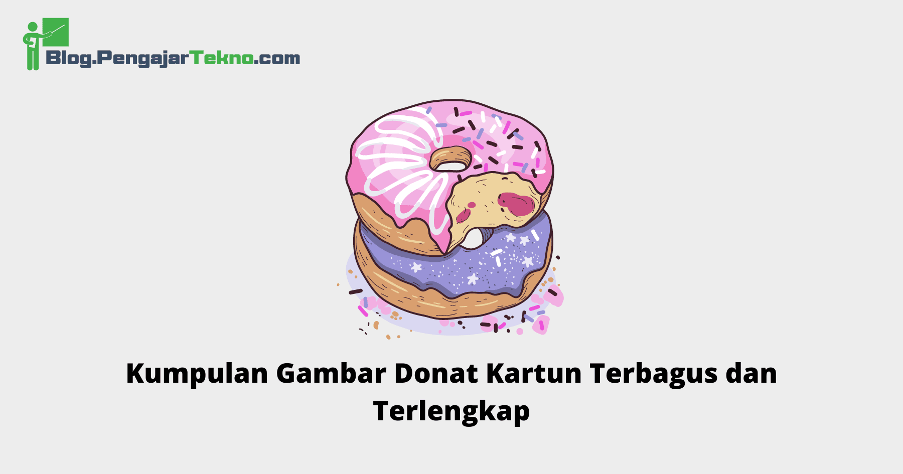 Gambar Donat Kartun