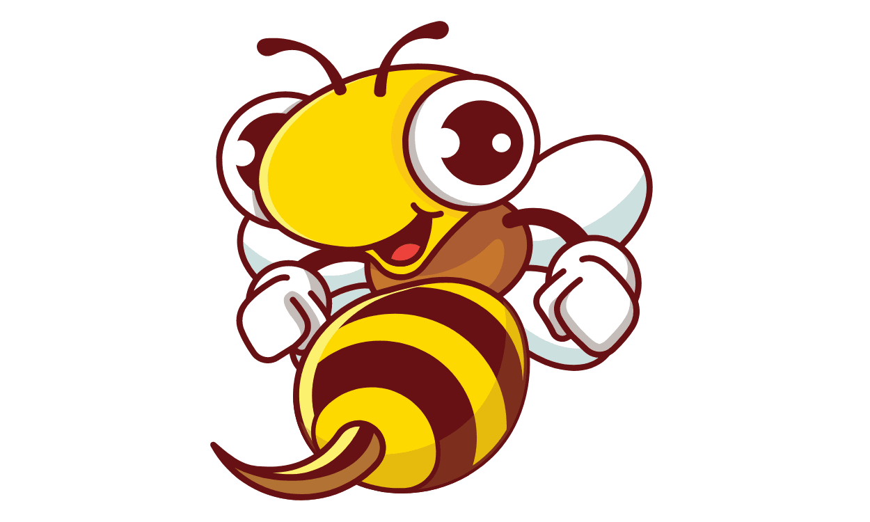 Kumpulan Gambar Lebah Kartun Terbagus dan Terlengkap 2 Gambar Lebah Kartun