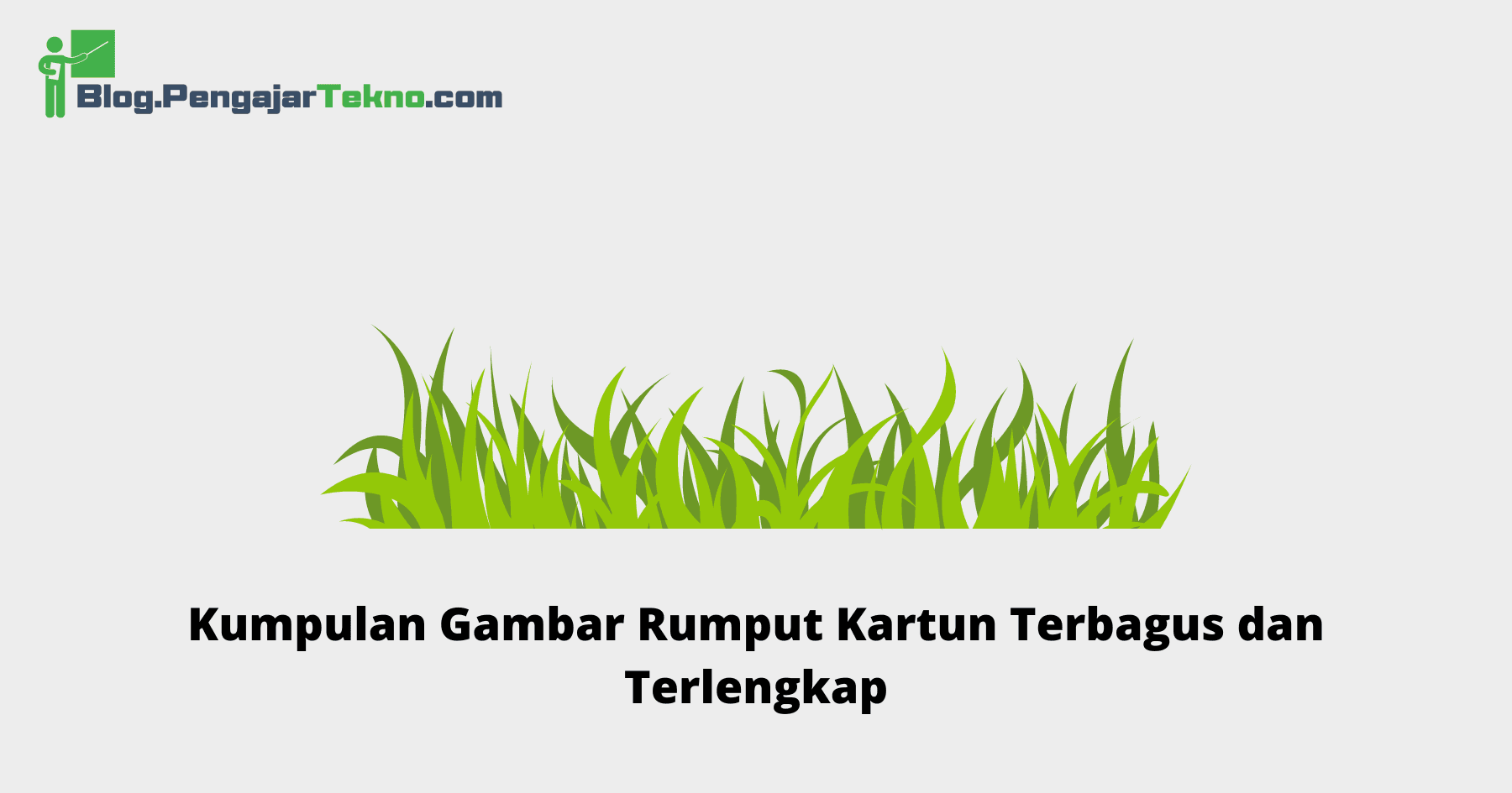 Gambar Rumput Kartun