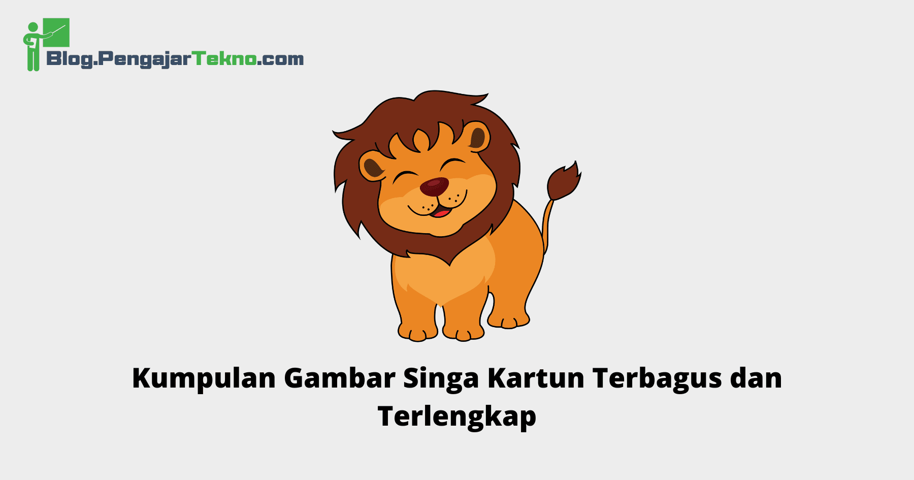 Gambar Singa Kartun