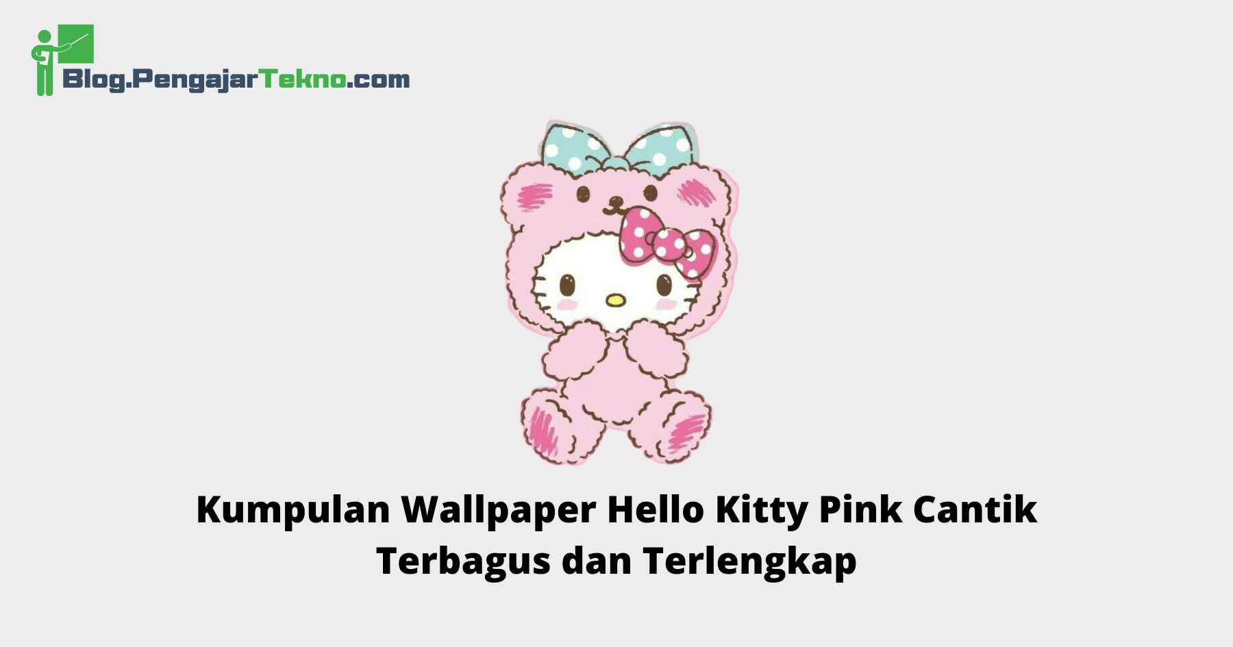 Wallpaper Hello Kitty Pink Cantik