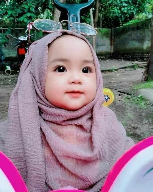 Gambar Bayi Lucu Berhijab