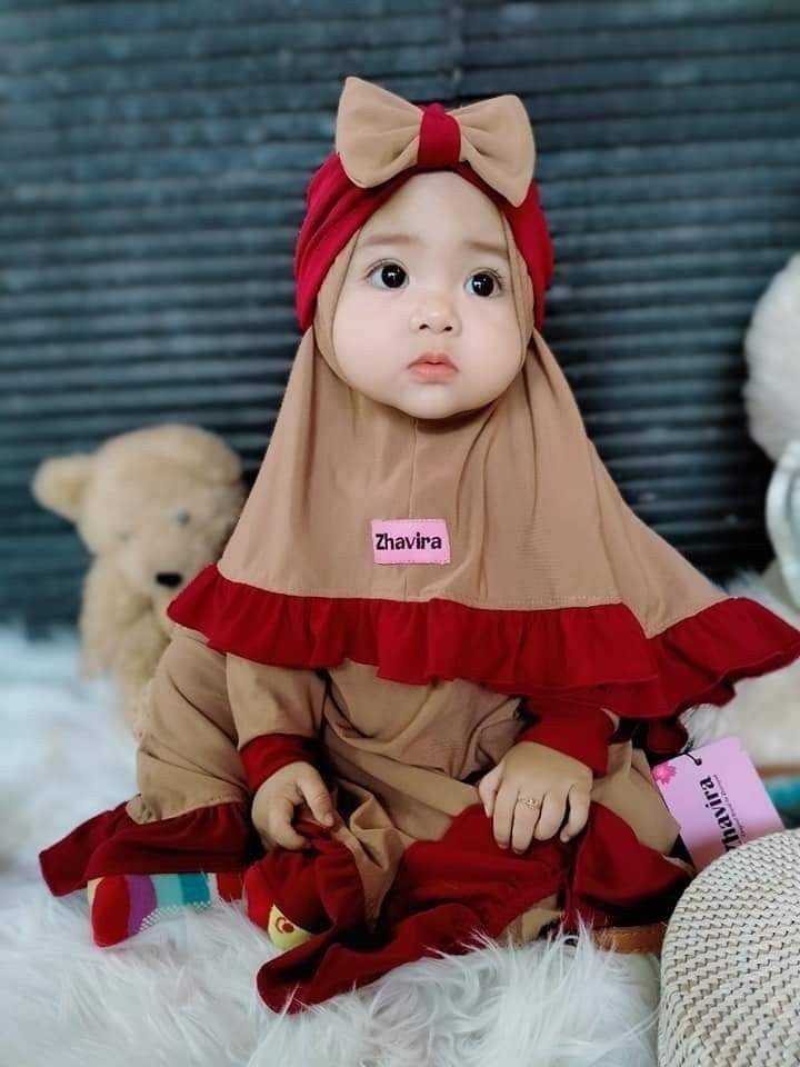 Gambar Bayi Lucu Berhijab