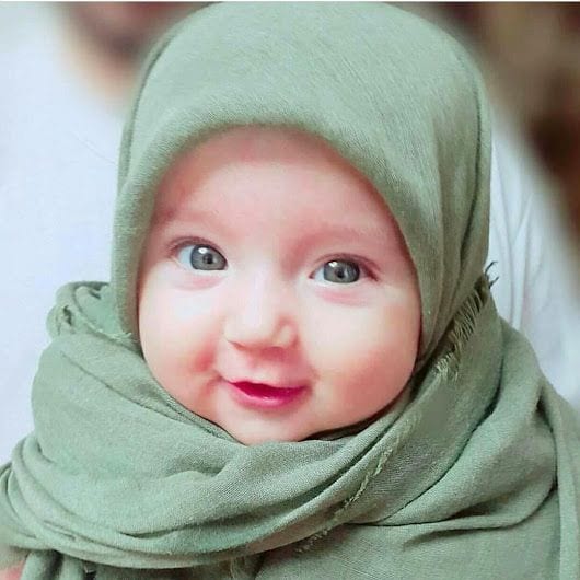 Gambar Bayi Lucu Berhijab