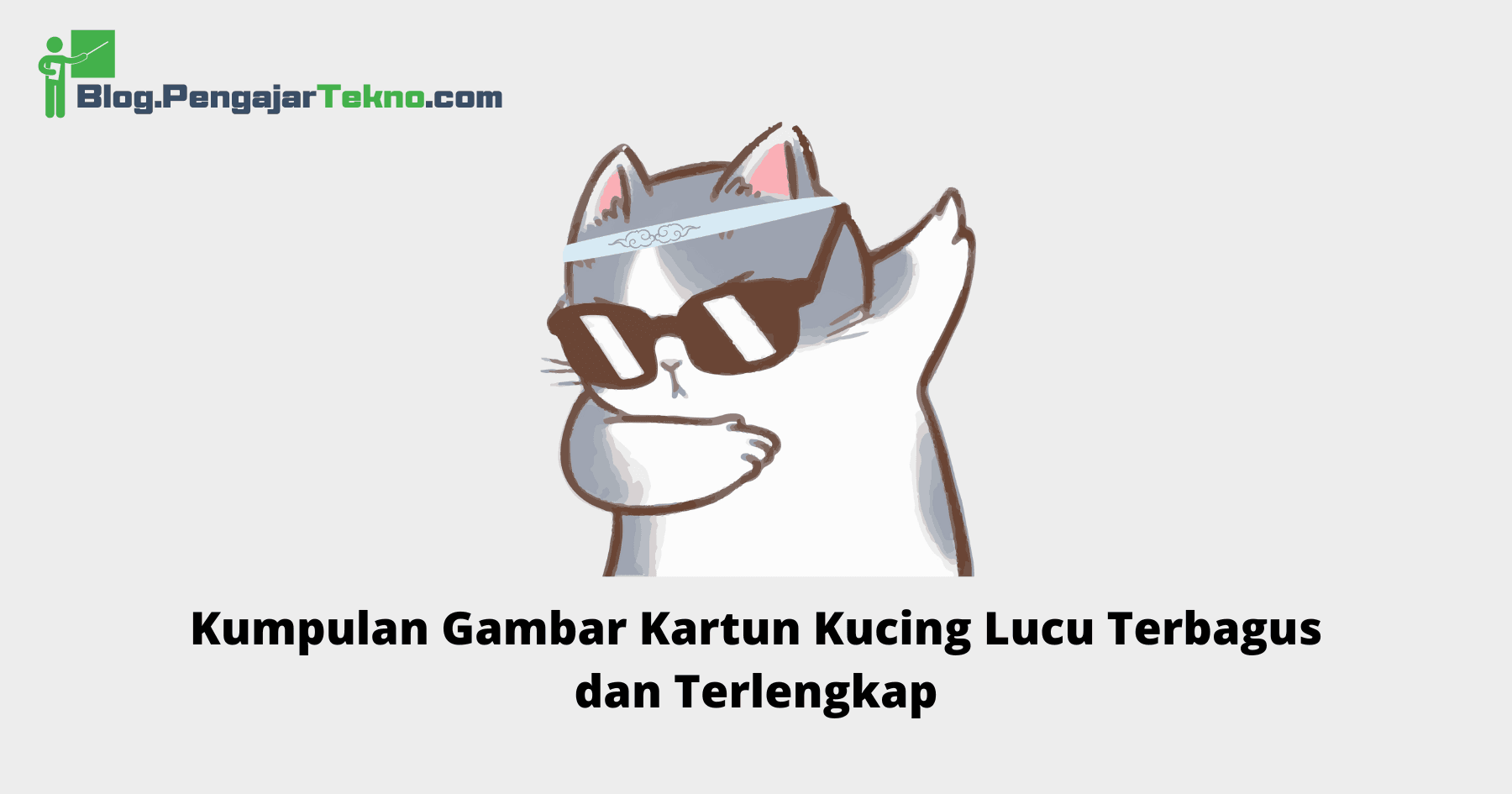 Gambar Kartun Kucing Lucu