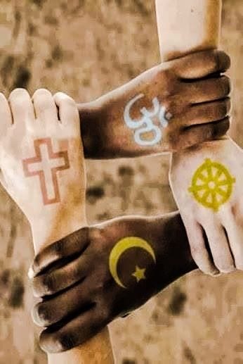 Gambar Kartun Toleransi Antar Umat Beragama