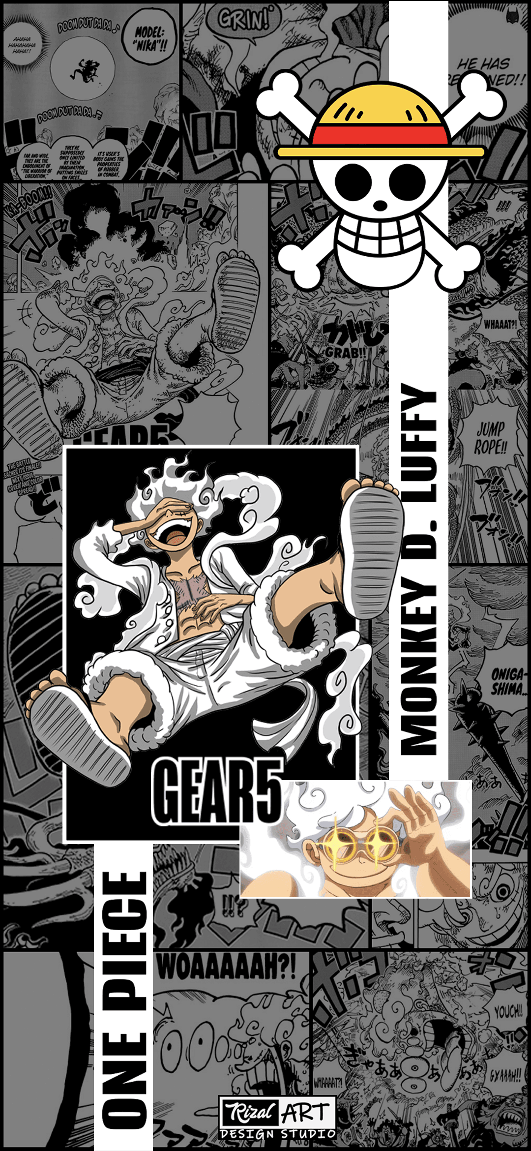 Gambar Luffy Gear 5