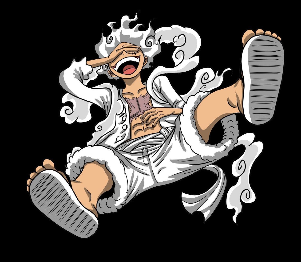 Gambar Luffy Gear 5