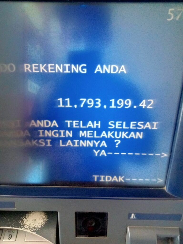 Kumpulan Gambar Saldo ATM 20 Juta Terbagus dan Terlengkap 12 Gambar Saldo ATM 20 Juta