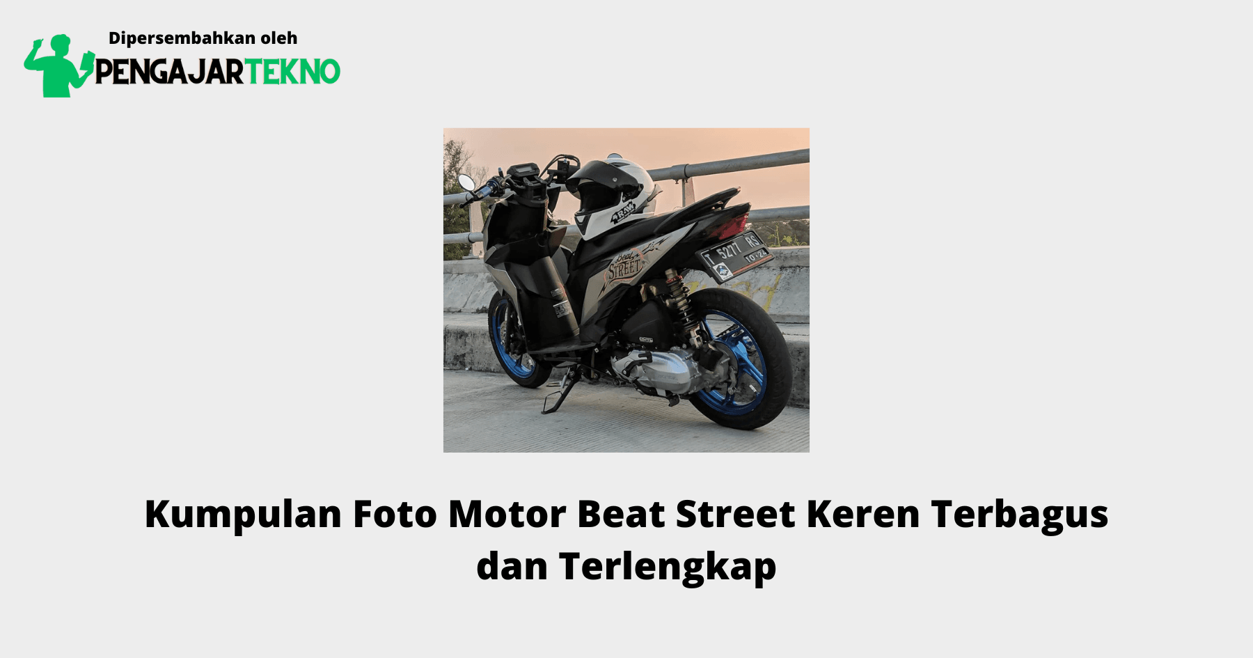 Foto Motor Beat Street