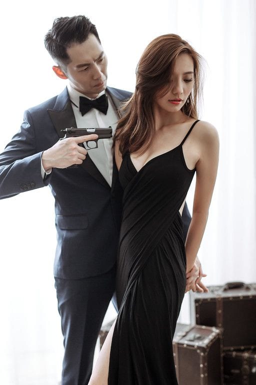 Kumpulan Foto Prewedding Ala Mafia Keren Terbagus dan Terlengkap 2 Foto Prewedding Ala Mafia