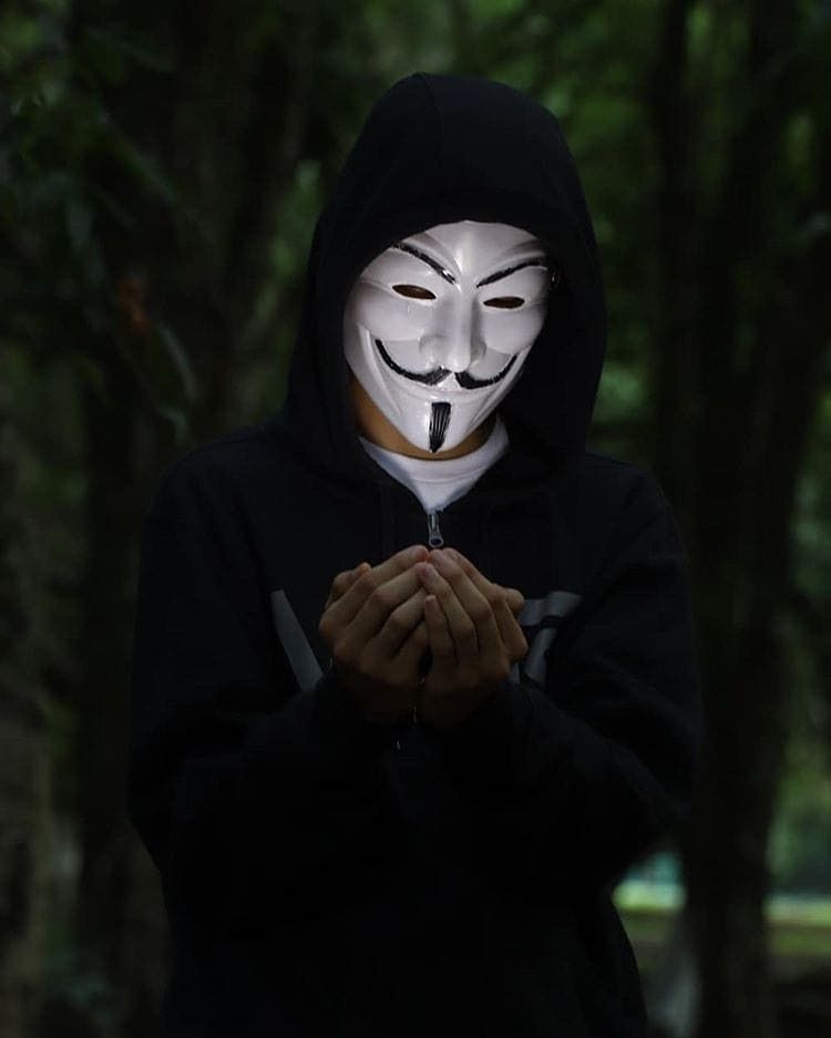 Gambar Topeng Hacker