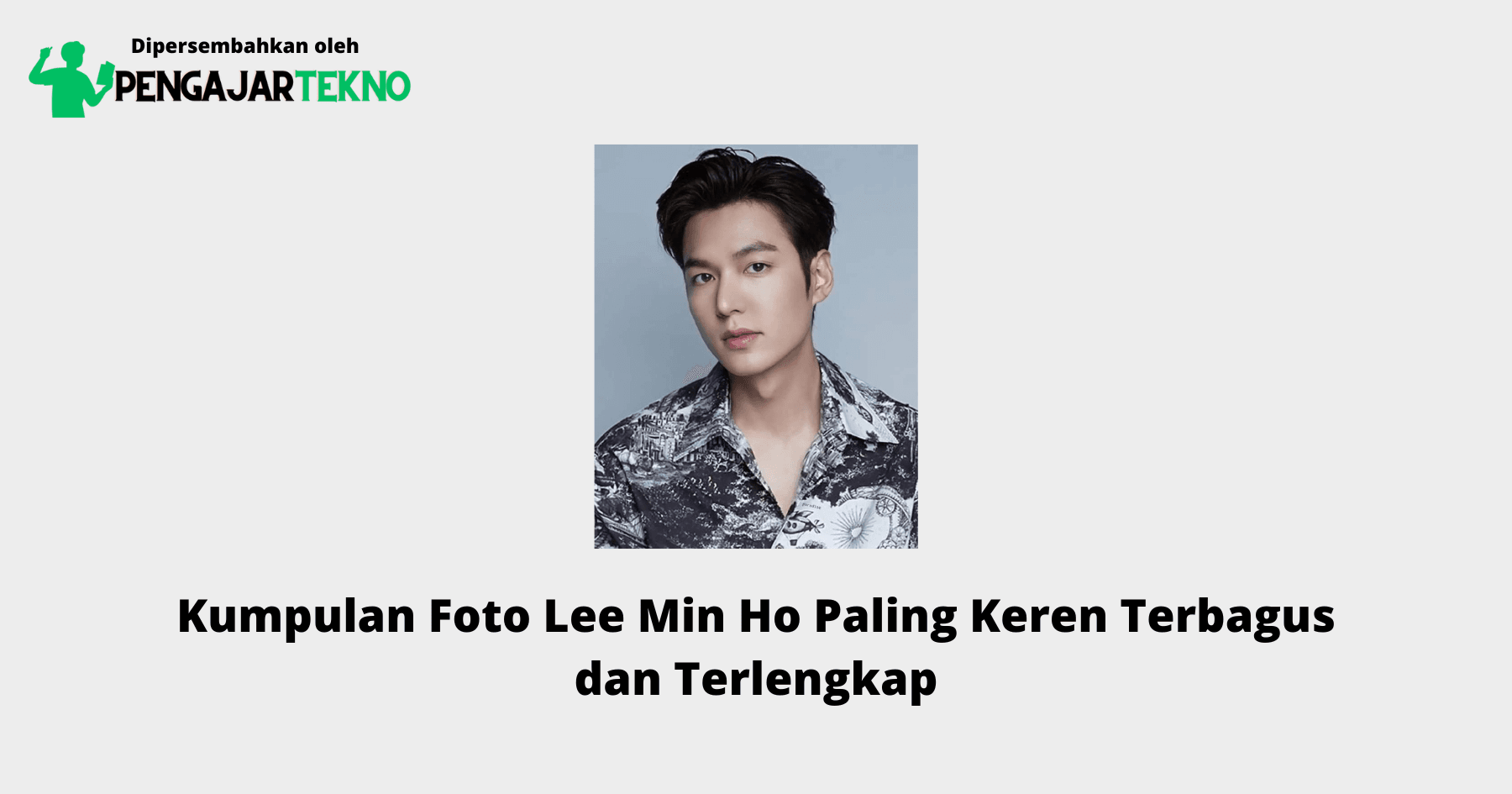 Foto Lee Min Ho
