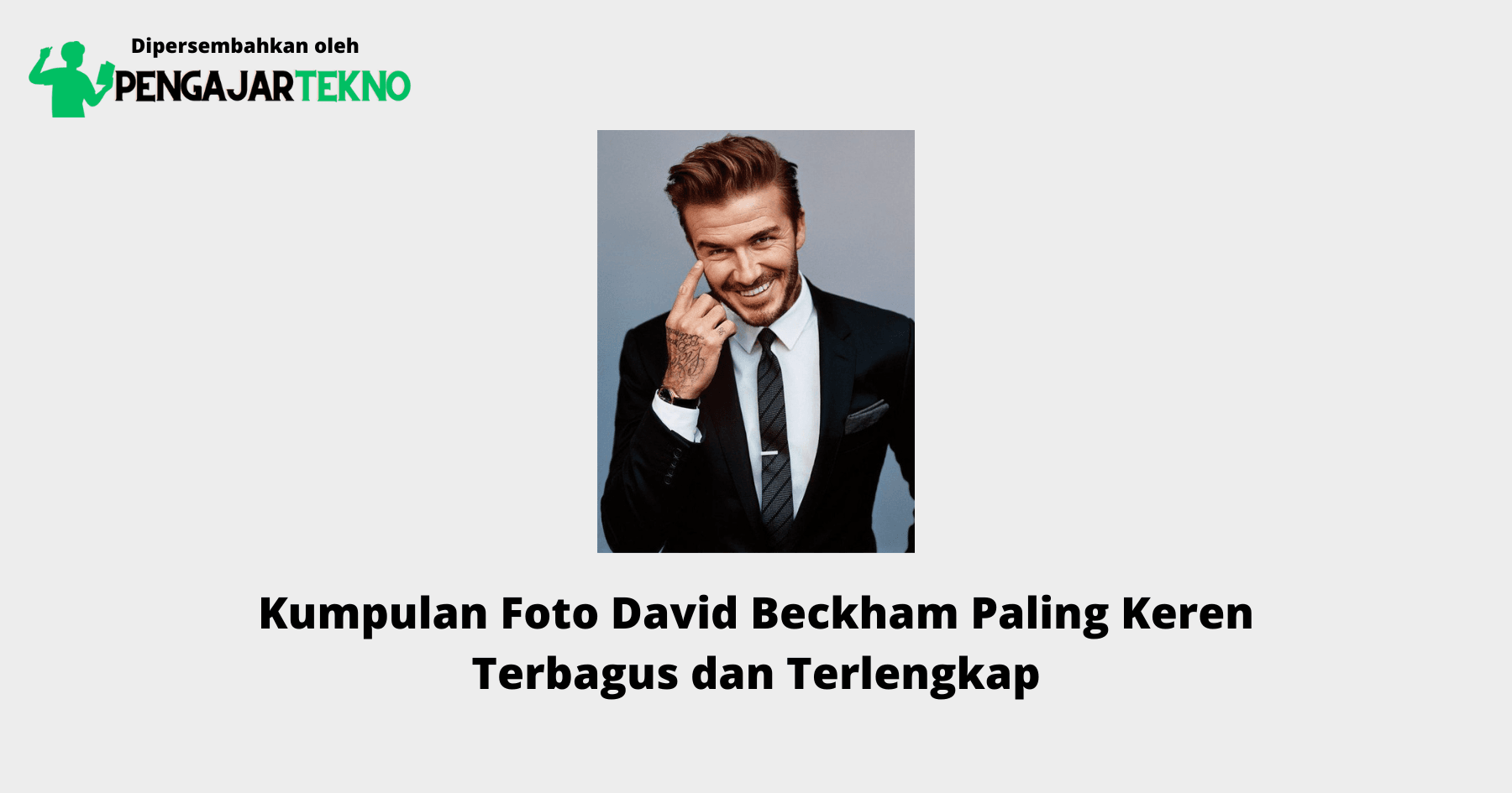 Foto David Beckham
