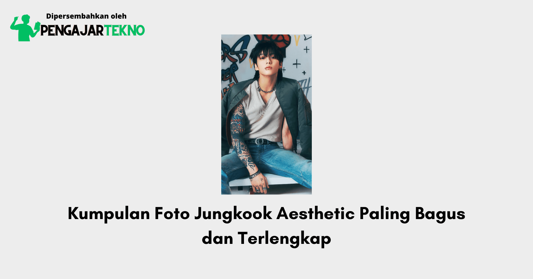 Foto Jungkook Aesthetic