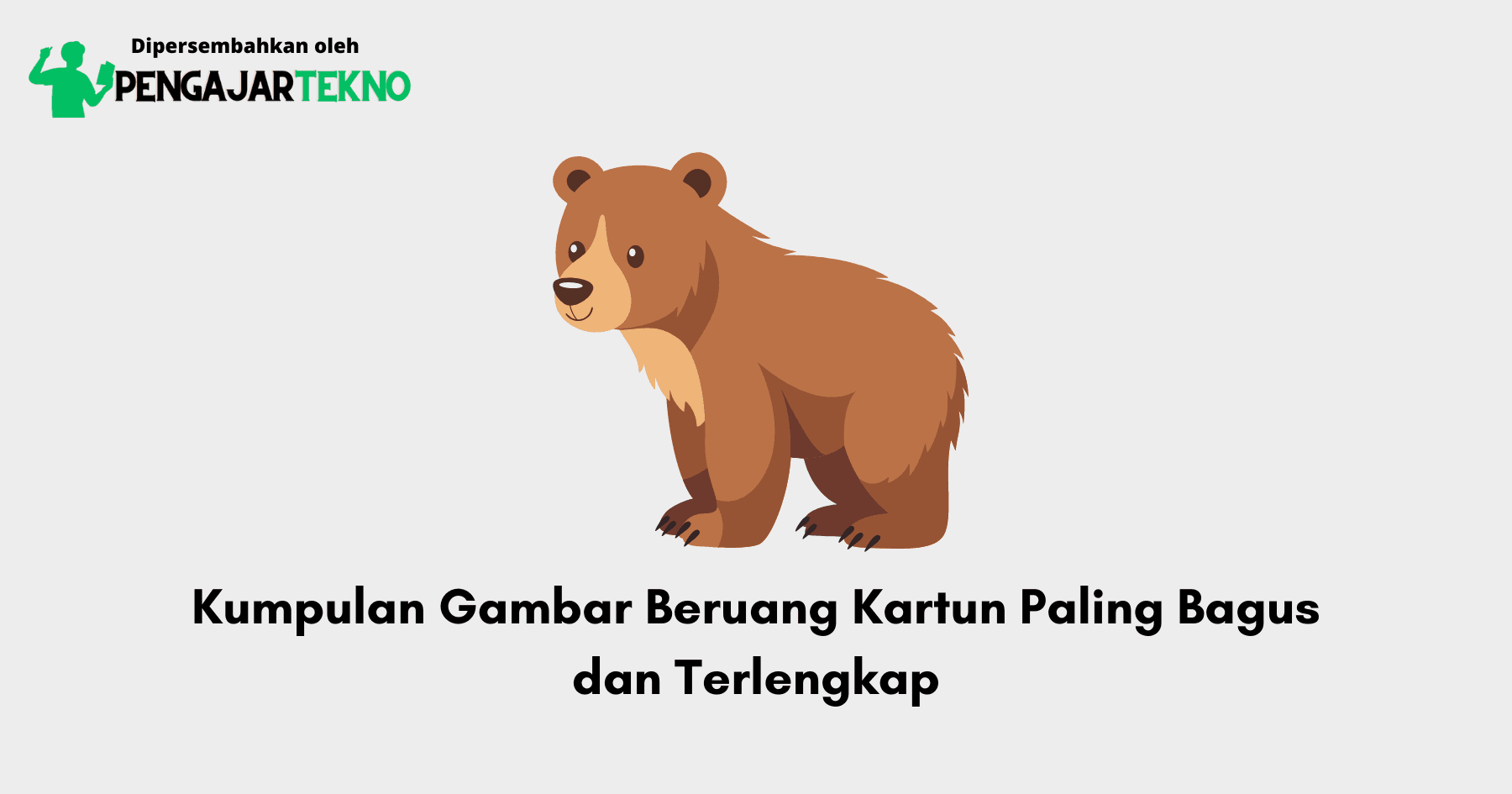 Gambar Beruang Kartun