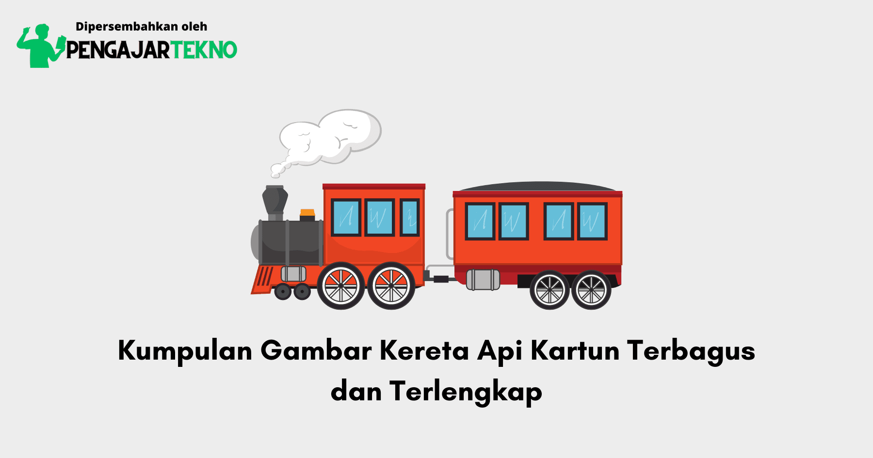 Gambar Kereta Api Kartun