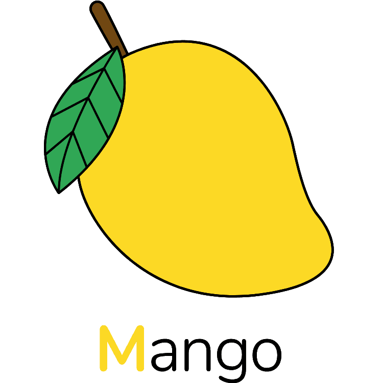 Kumpulan Gambar Mangga Kartun Terbagus dan Terlengkap 2 Gambar Mangga Kartun