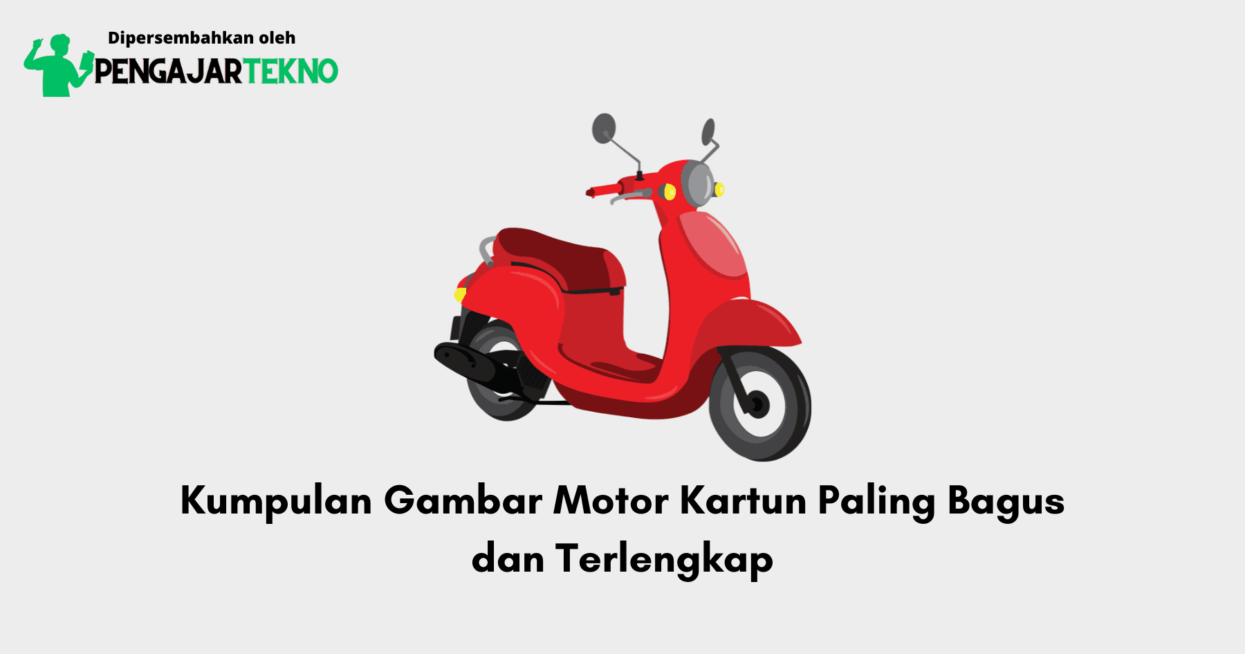 Gambar Motor Kartun