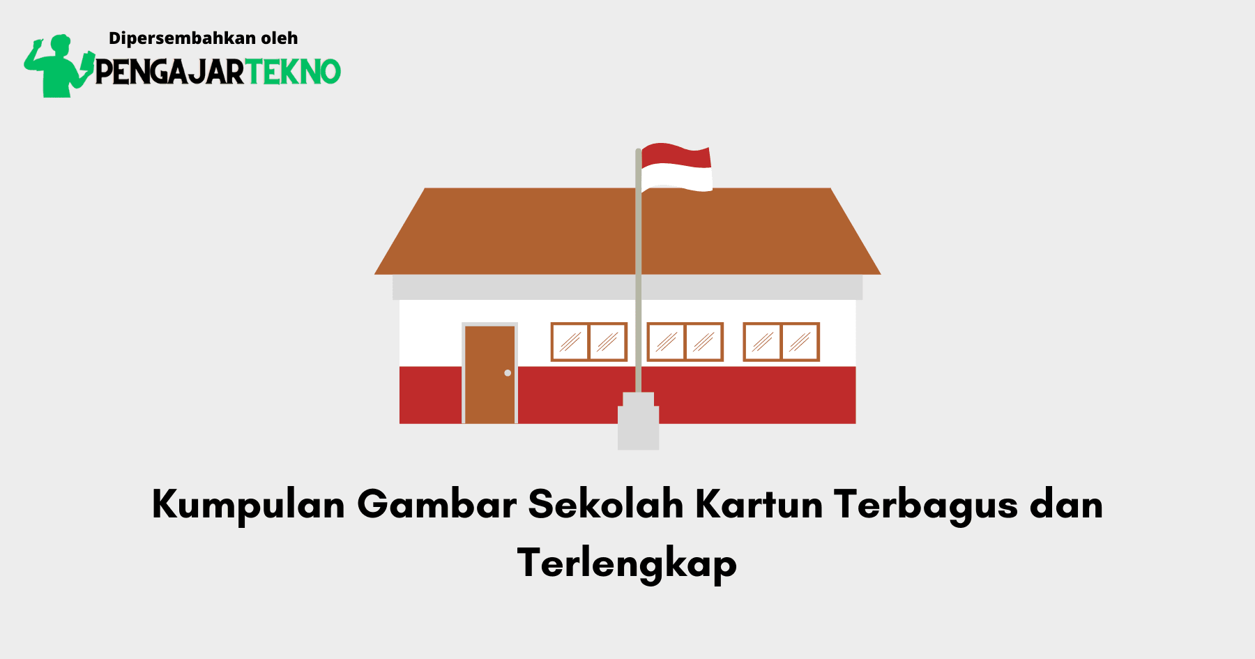 Gambar Sekolah Kartun
