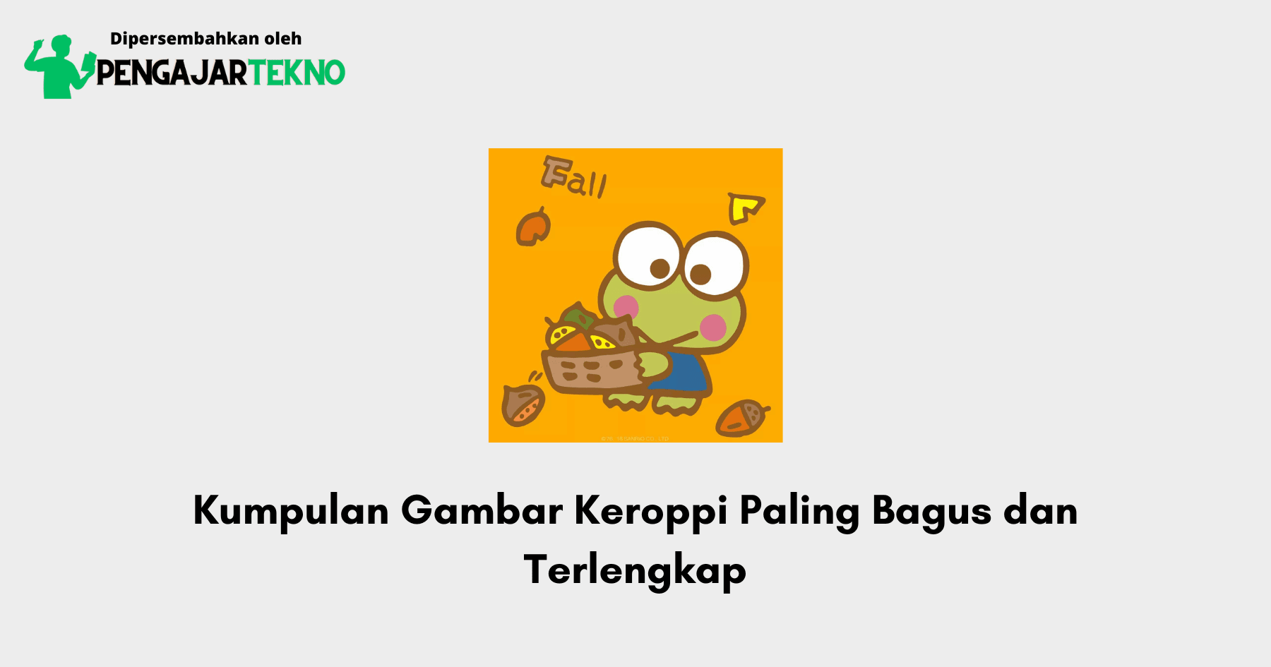 Gambar Keroppi