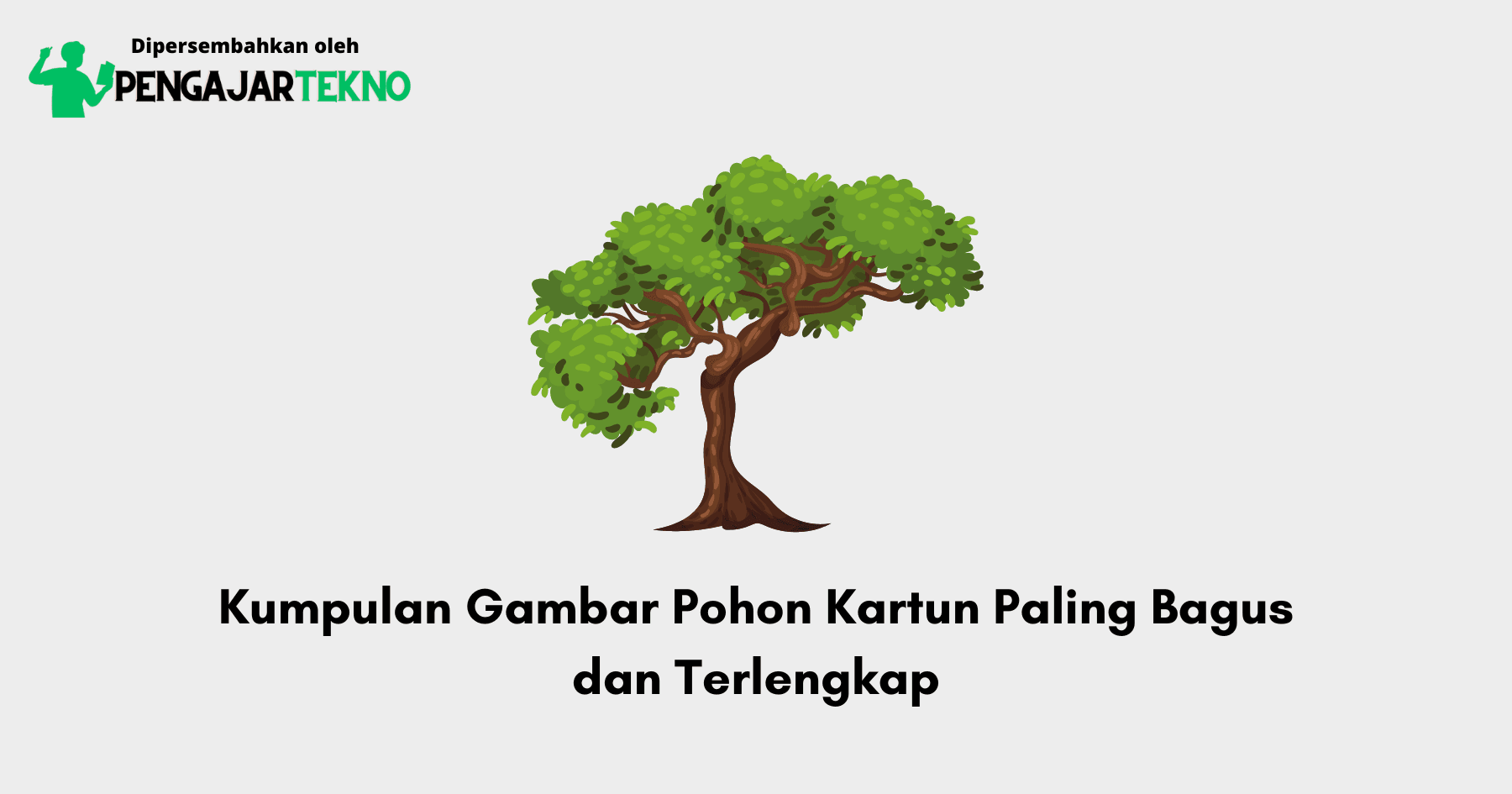Gambar Pohon Kartun