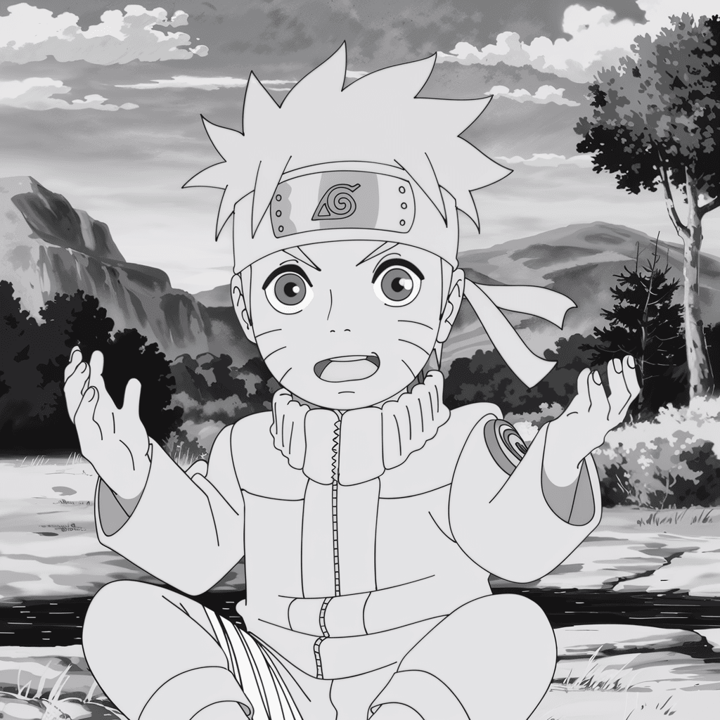 gambar mewarnai naruto dan sasuke 4