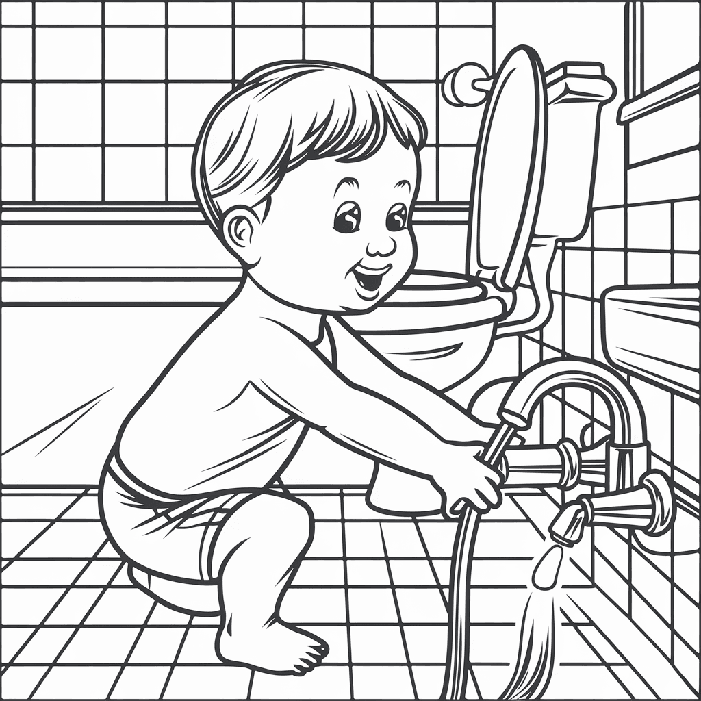 Gambar Mewarnai Menjaga Kebersihan Lingkungan 6 gambar mewarnai menjaga kebersihan lingkungan 5