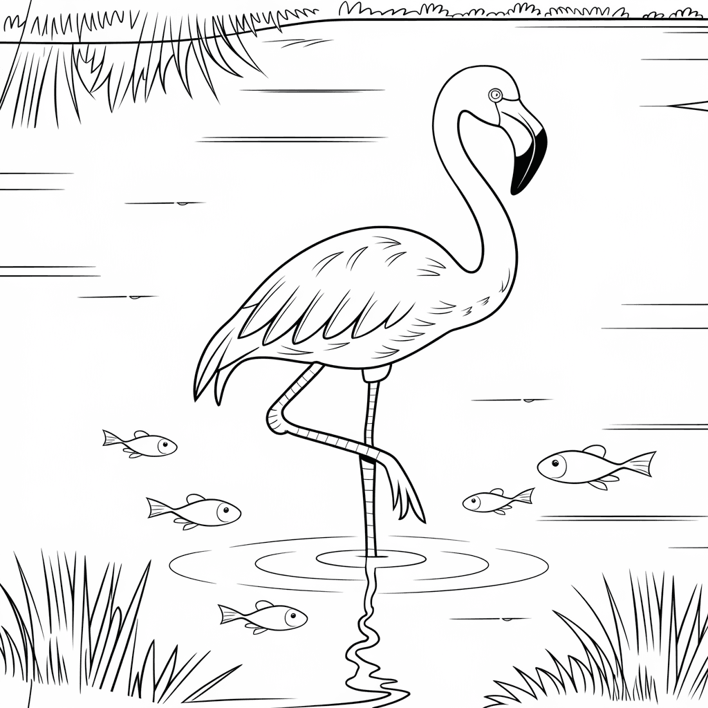 30 Gambar Hewan Belum Diwarnai untuk Diwarnai 28 gambar hewan belum cat 27