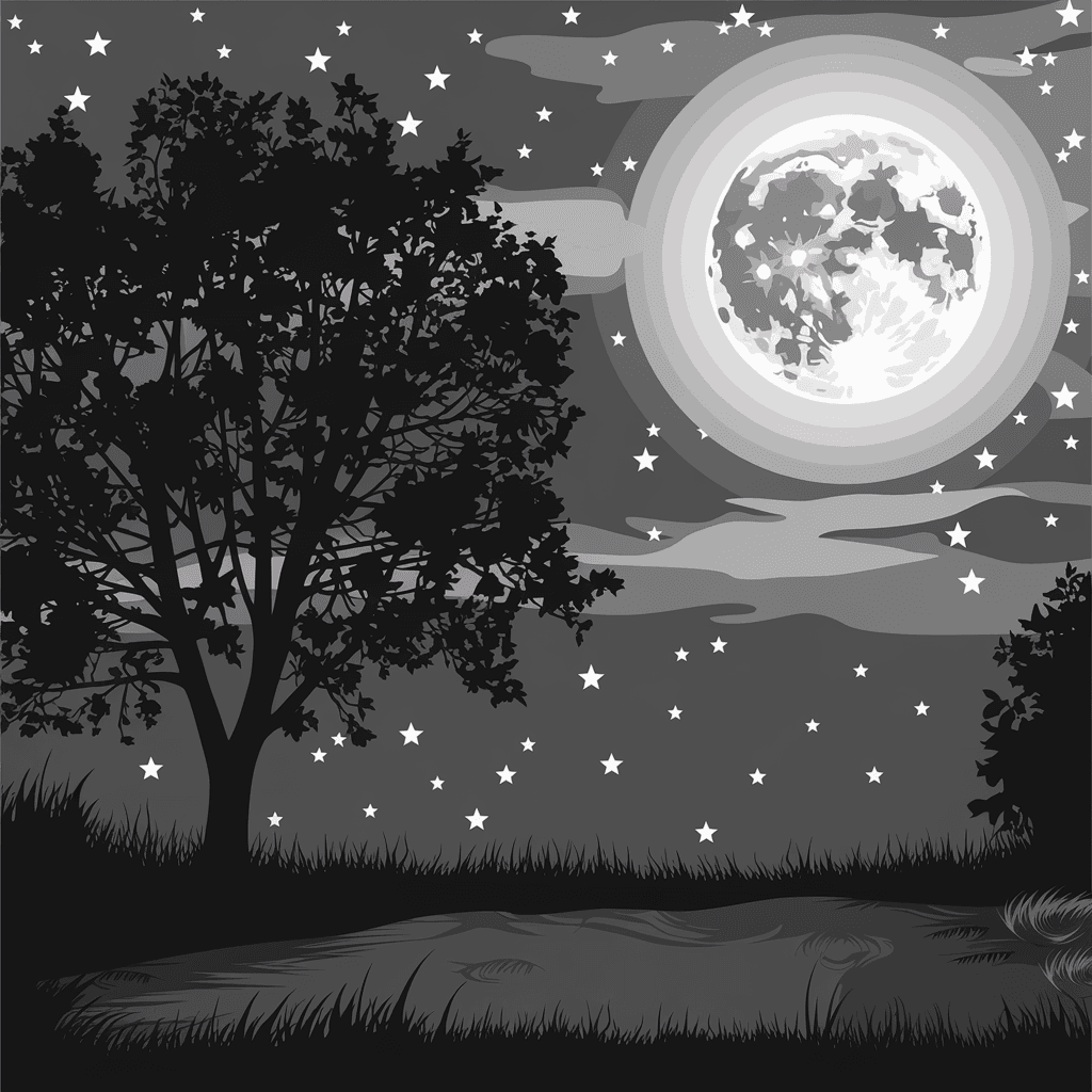 gambar mewarnai bulan ramadhan 9