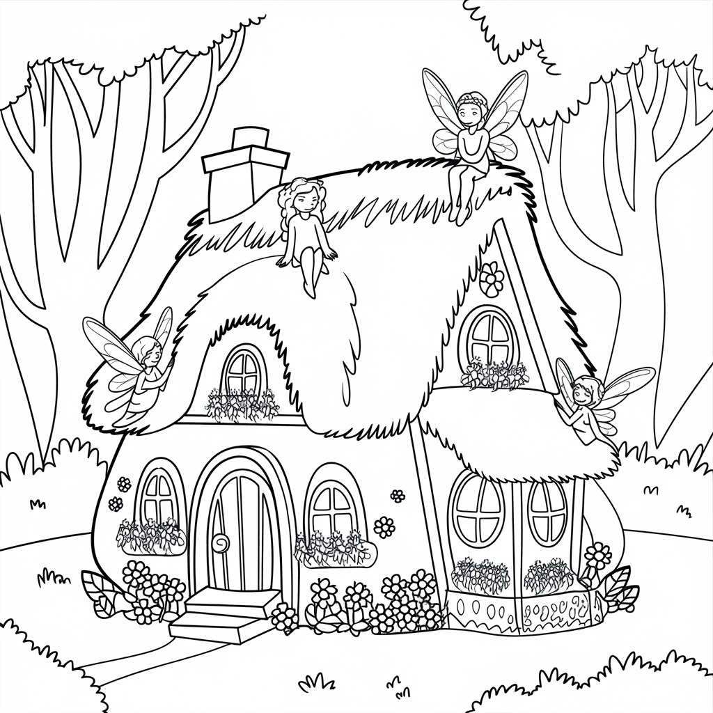 30 Gambar Rumah Belum Diwarnai untuk Diwarnai 27 gambar rumah belum dicat 26