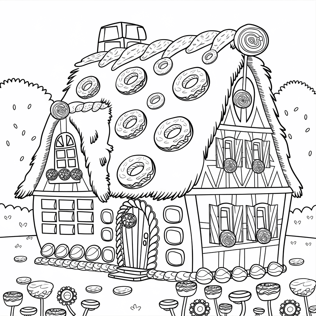 30 Gambar Rumah Belum Diwarnai untuk Diwarnai 11 gambar rumah belum dicat 10