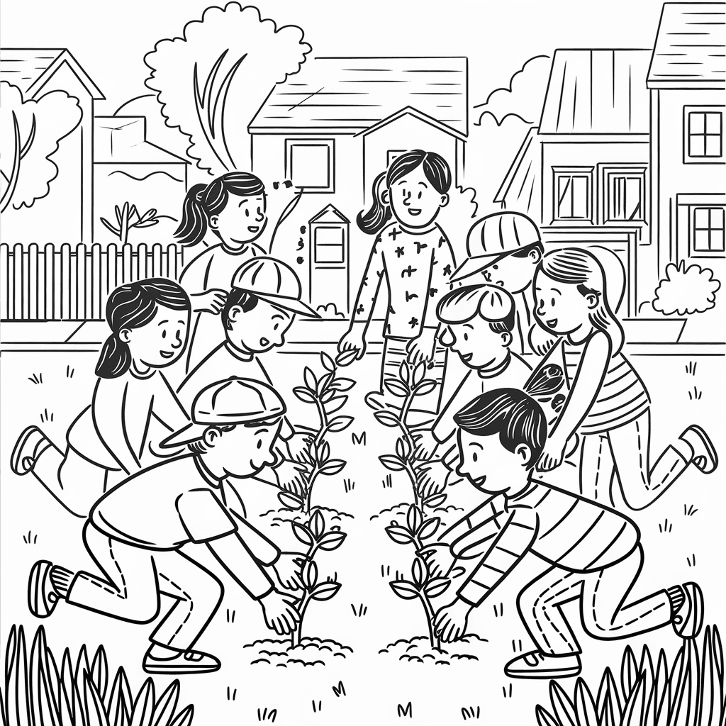 mewarnai gambar saling berbagi​ 13