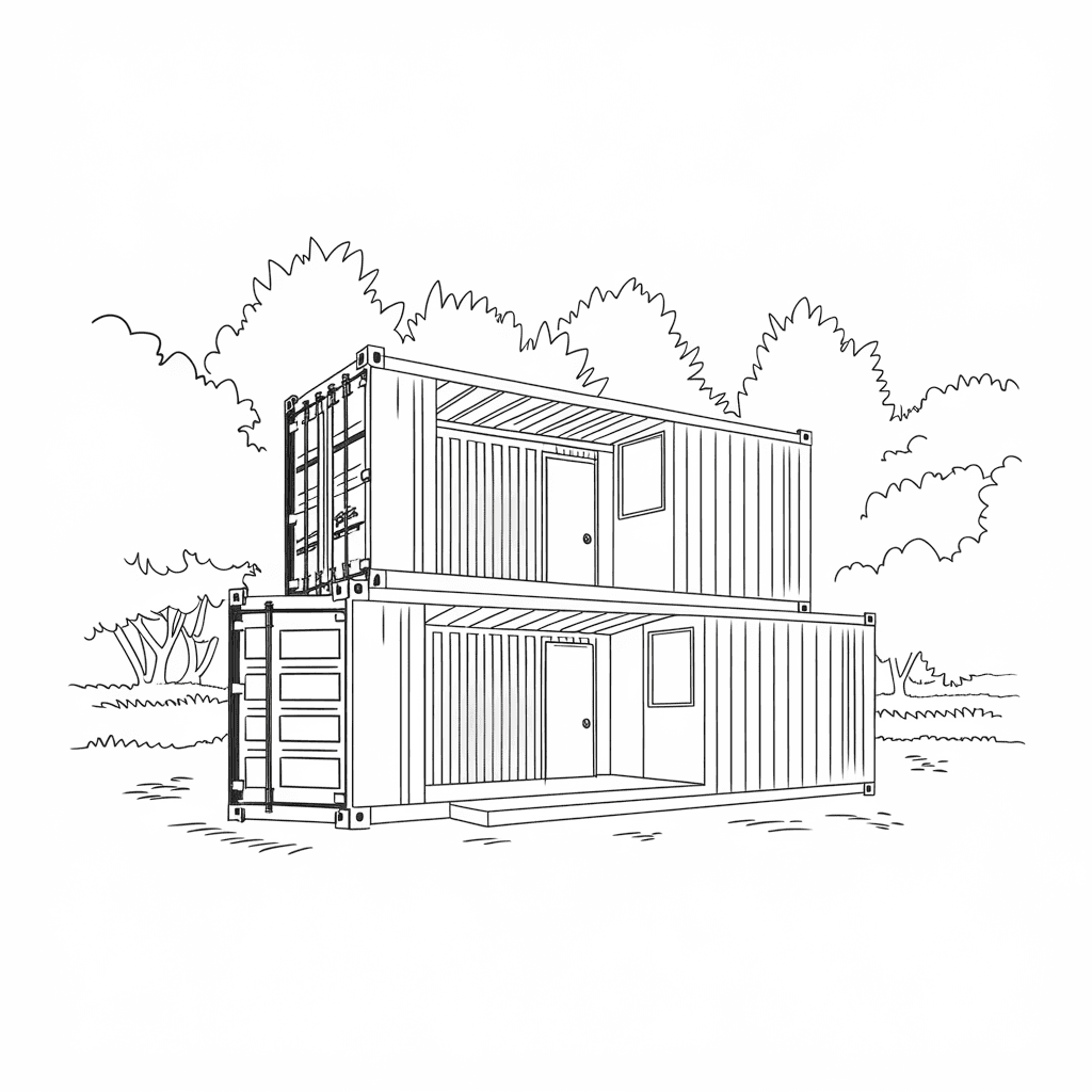 30 Gambar Rumah Belum Diwarnai untuk Diwarnai 18 gambar rumah belum dicat 17
