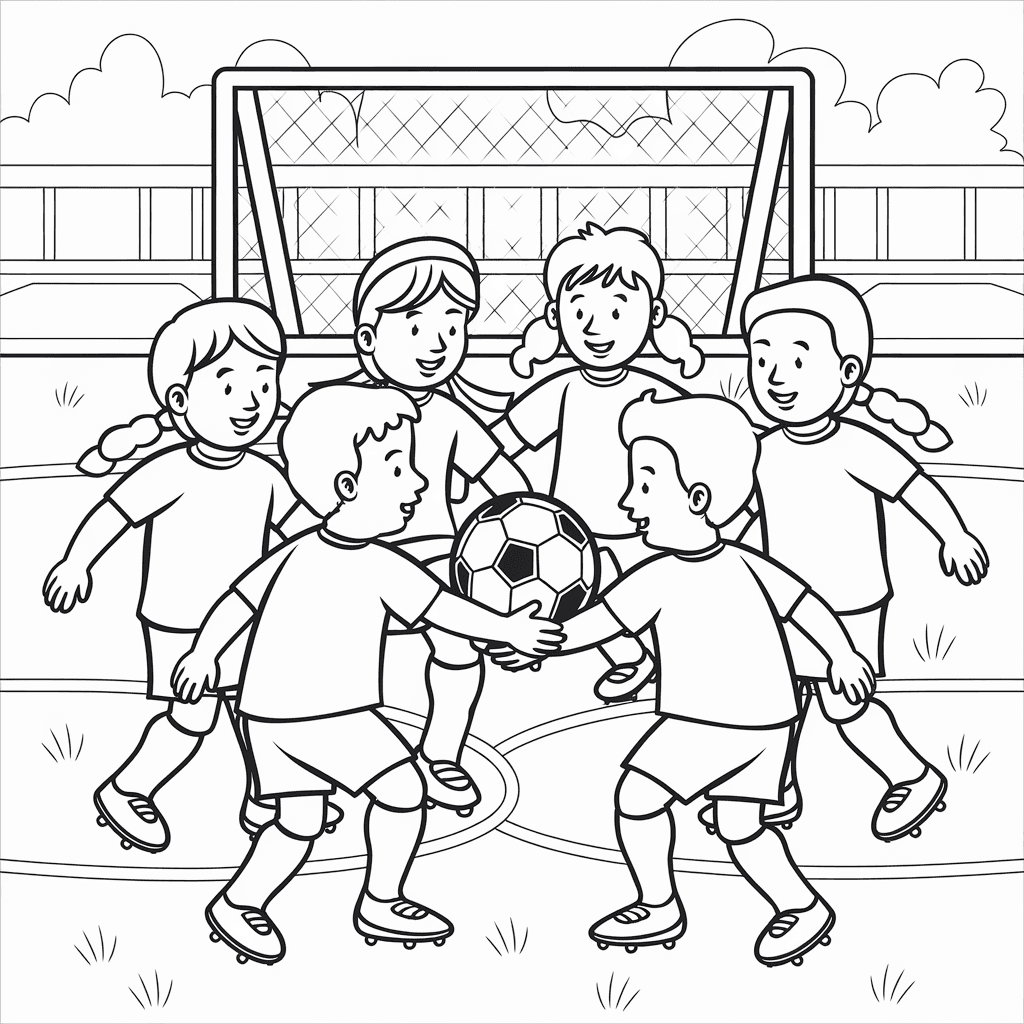 mewarnai gambar saling berbagi​ 7