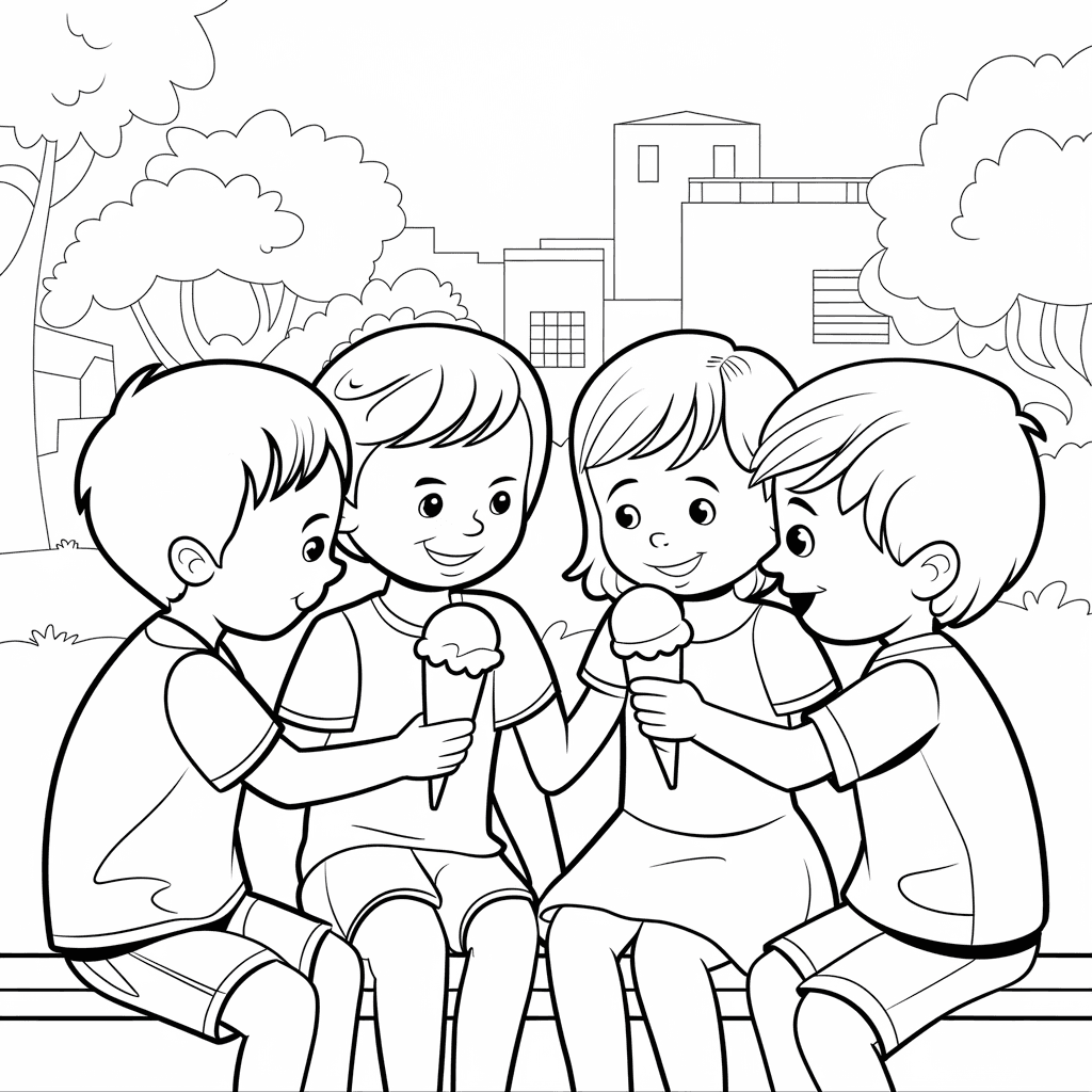 mewarnai gambar saling berbagi​ 14